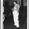 [Horace Beckner dressed in overalls]