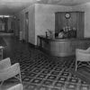 Unknown woman operating the local swirchboard in the lobby of the Madison Sanitarium Administration Building