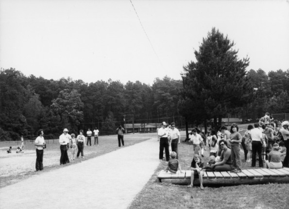 Outdoor activities at the Pathfinder Education Fair in Alexandria, LA