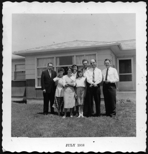 Seminary students of Andrews University with their families