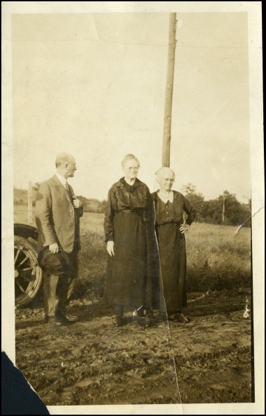 Dr. E. A. Sutherland, Nellie Druillard, and Lida Funk Scott