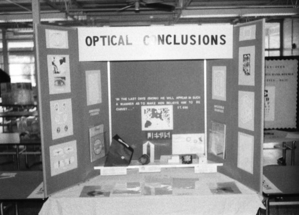 A student project at the Pathfinder Education Fair in Alexandria, LA