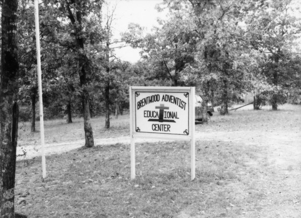 Brentwood Adventist Educational Center sign