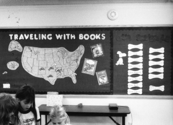 A bulletin board at the Brentwood Adventist Educational Center