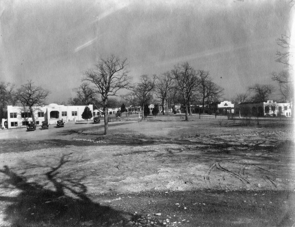 Madison Sanitarium's "Big Court" view of the institution buildings