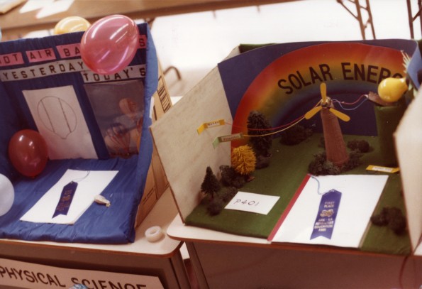 A student project at the Pathfinder Education Fair in Little Rock, AR