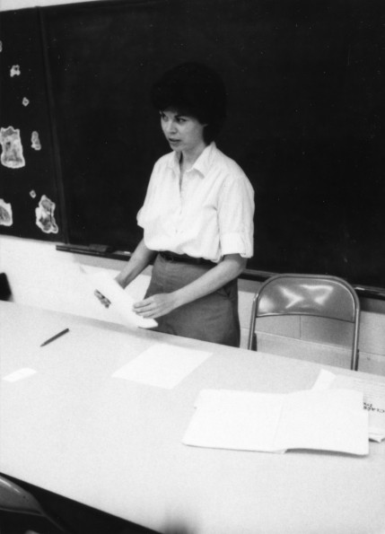 Rita Spears teaching at the West Memphis Seventh-day Adventist Elementary School