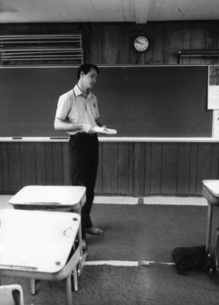 George Reed teaching at the Slidell Seventh-day Adventist Education Center