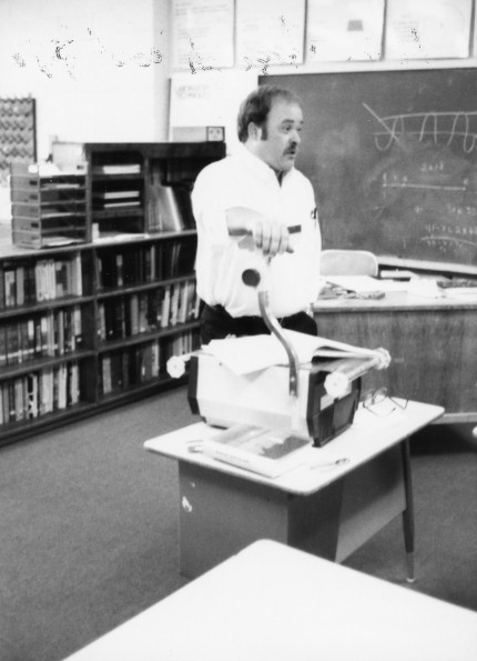 Ron Patterson teaching at Baton Rouge Junior Academy