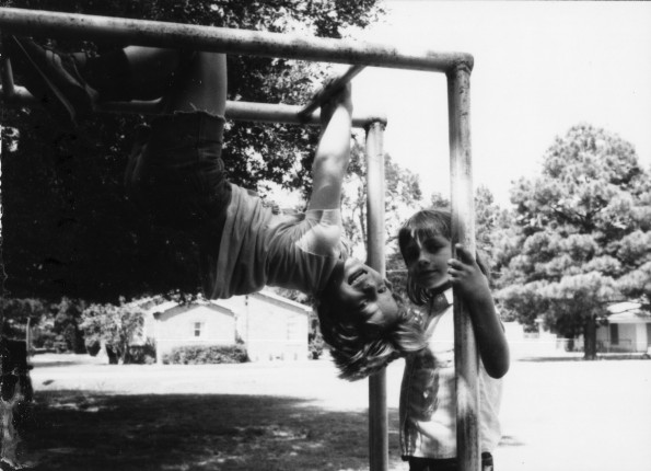 Students on the playground at Monroe Adventist School