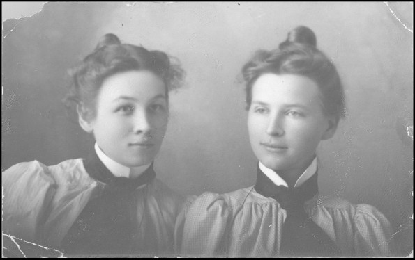 Bessie DeGraw and Sallie Sutherland