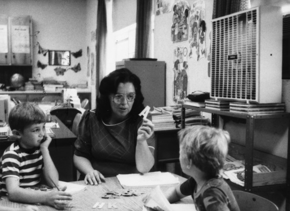 Carol Coppock teaching at Beacon Hill Adventist Junior Academy