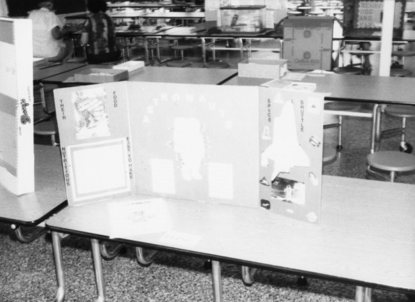 A student project at the Pathfinder Education Fair in Alexandria, LA