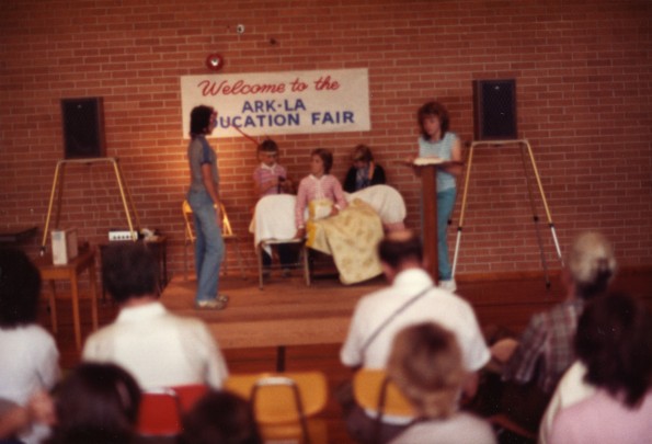 A program at the Pathfinder Education Fair in Little Rock, AR