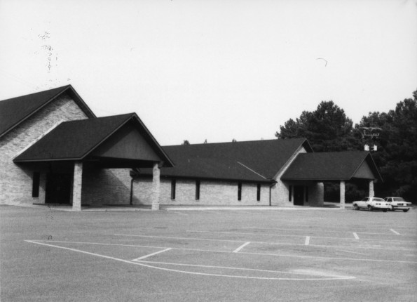 Alexandria Seventh-day Adventist School and Church from the rear