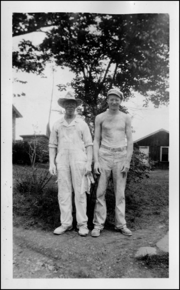 Uncle Jim Belcher and Art Carleton