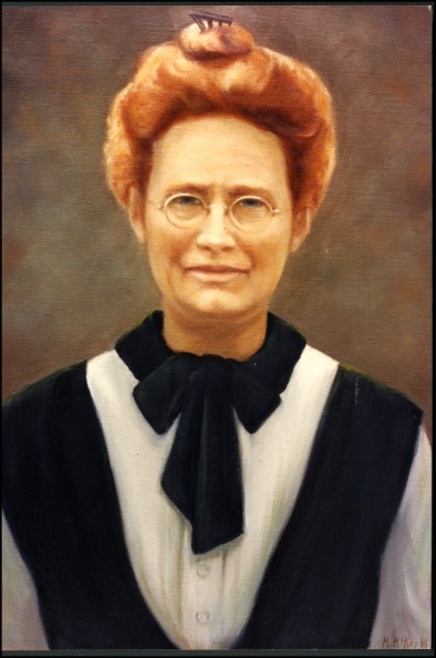 Painting of Nellie Druillard