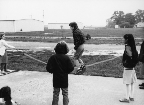 Students playing at the West Memphis Seventh-day Adventist Elementary School