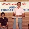 Don Hevener speaking at the Pathfinder Education Fair in Little Rock, AR