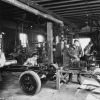[Unknown men working in the Machine Shop at Madison College]