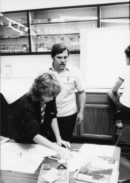 Unknown teacher and students at Ozark Elementary School in Gentry, AR